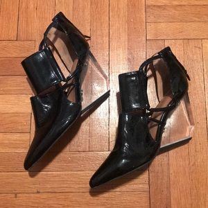 Jeffrey Campbell Shoes - Patent leather Lucite heel Jeffrey Campbell Shoes - Patent leather Lucite heel
